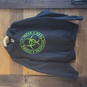 ZORT (zombie outbreak response team) hoodie, size L